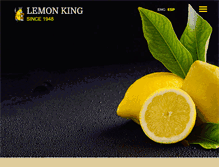 Tablet Screenshot of lemonking.com